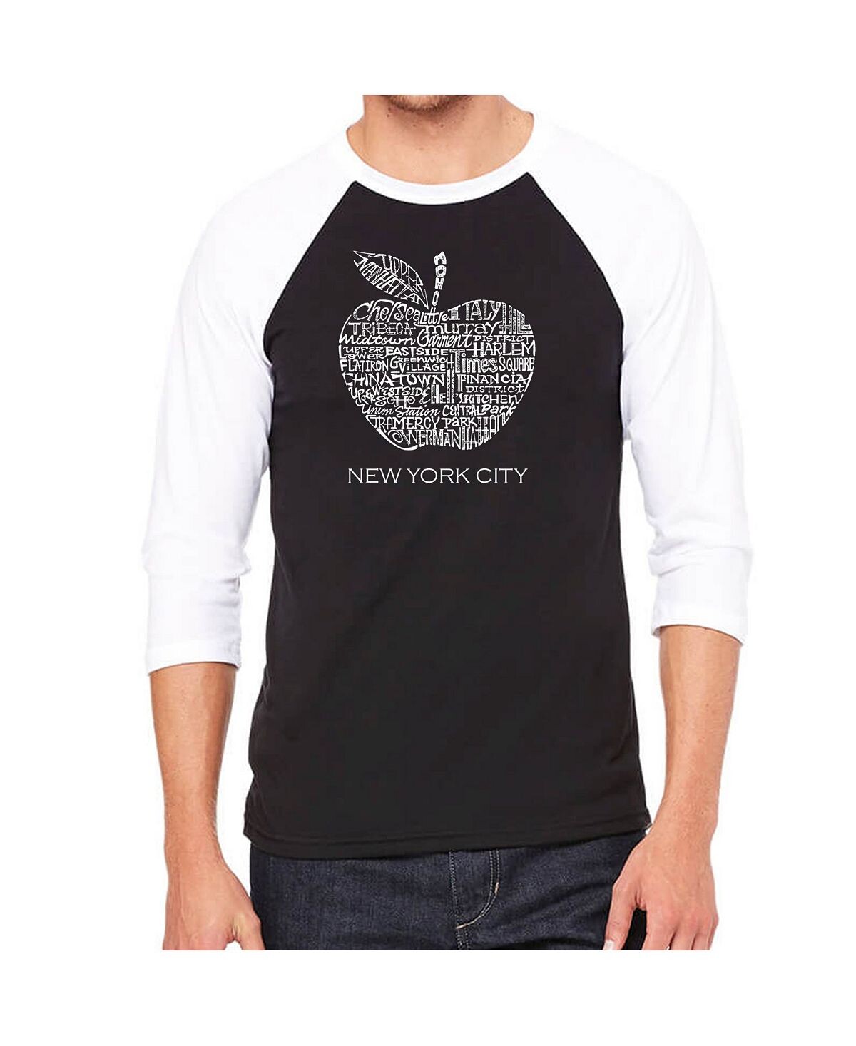 Мужская футболка с надписью reglan и надписью neighborhoods in new york city LA Pop Art, черный
Мужская футболка с надписью reglan и надписью neighborhoods in new york city LA Pop Art, черный