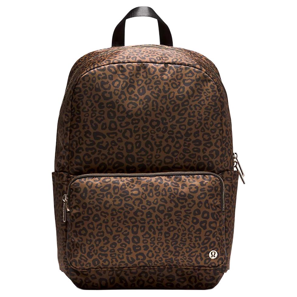 Lululemon Полиэстеровый рюкзак Unisex Leopard Print
Lululemon Полиэстеровый рюкзак Unisex Leopard Print