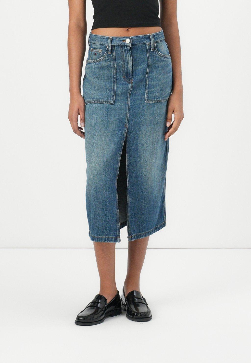 Джинсовая юбка CLAIRE MIDI SKIRT UTILITY Tommy Jeans, цвет Denim Medium
Джинсовая юбка CLAIRE MIDI SKIRT UTILITY Tommy Jeans, цвет Denim Medium