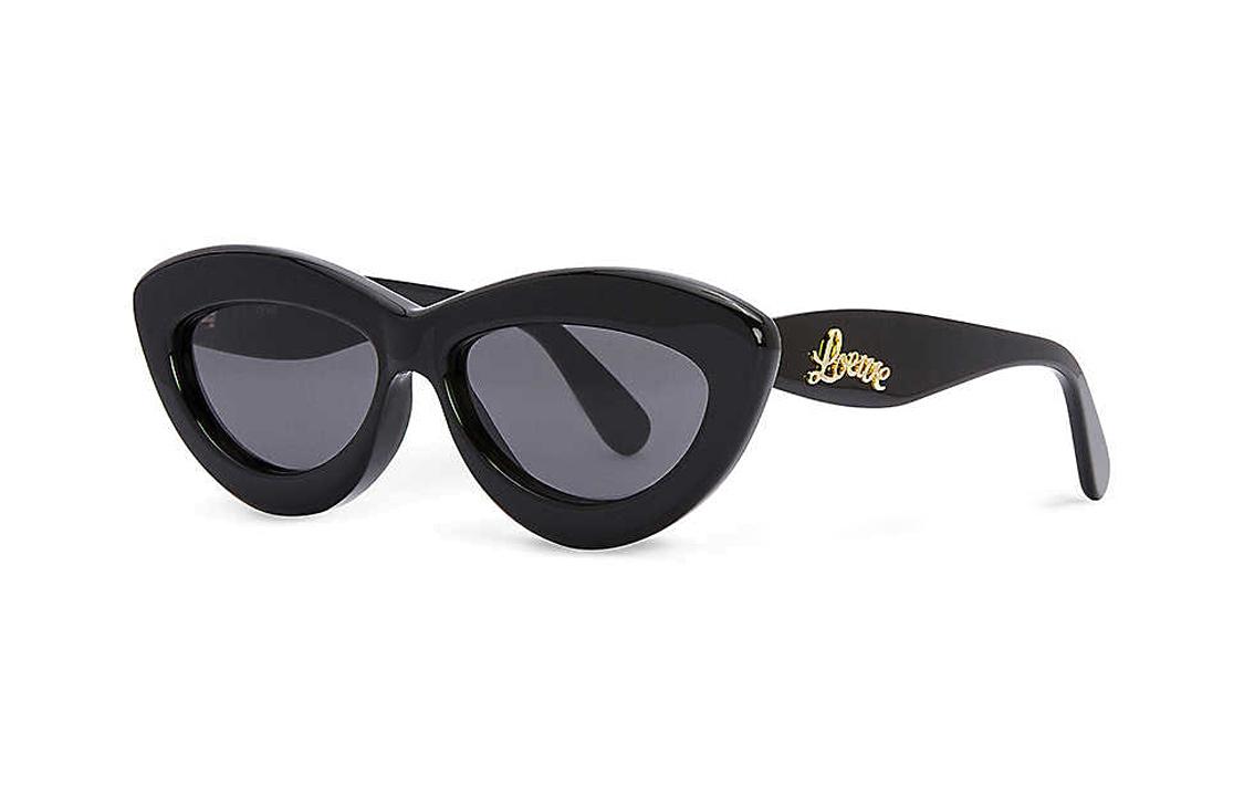 LOEWE Пластиковая оправа кошачий глаз женские солнцезащитные очки, Black
LOEWE Пластиковая оправа кошачий глаз женские солнцезащитные очки, Black