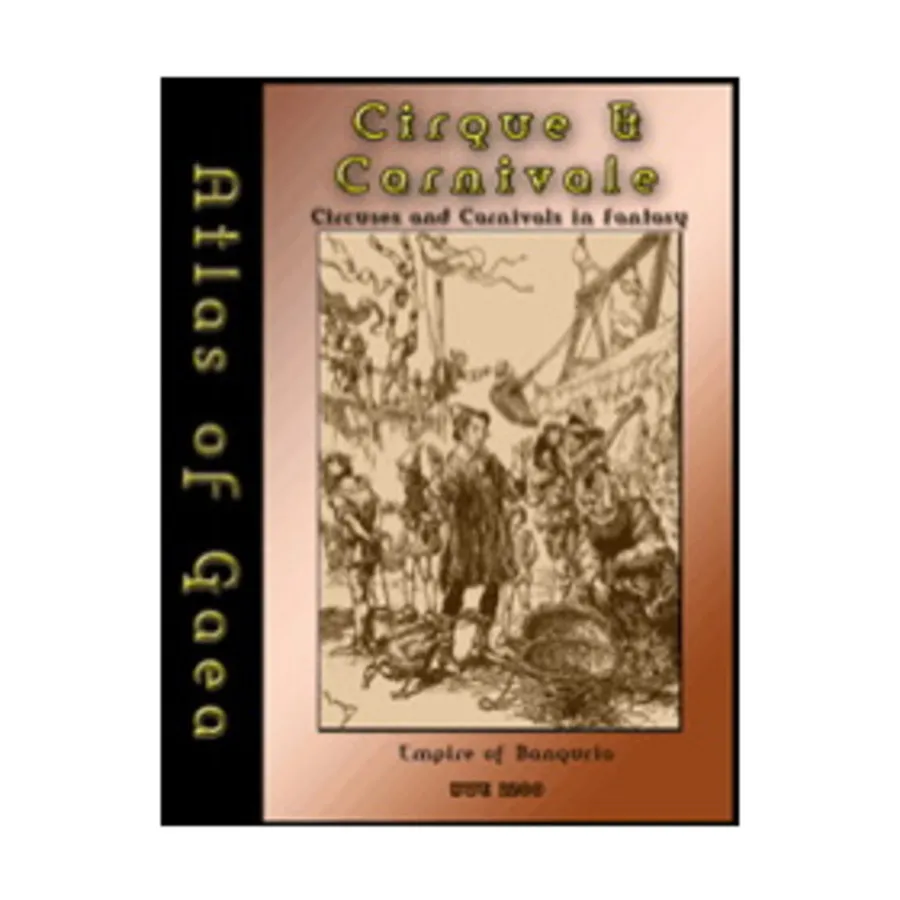 Atlas of Gaea - Circuses & Carnivals, Tales of Gaea, мягкая обложка
Atlas of Gaea - Circuses & Carnivals, Tales of Gaea, мягкая обложка