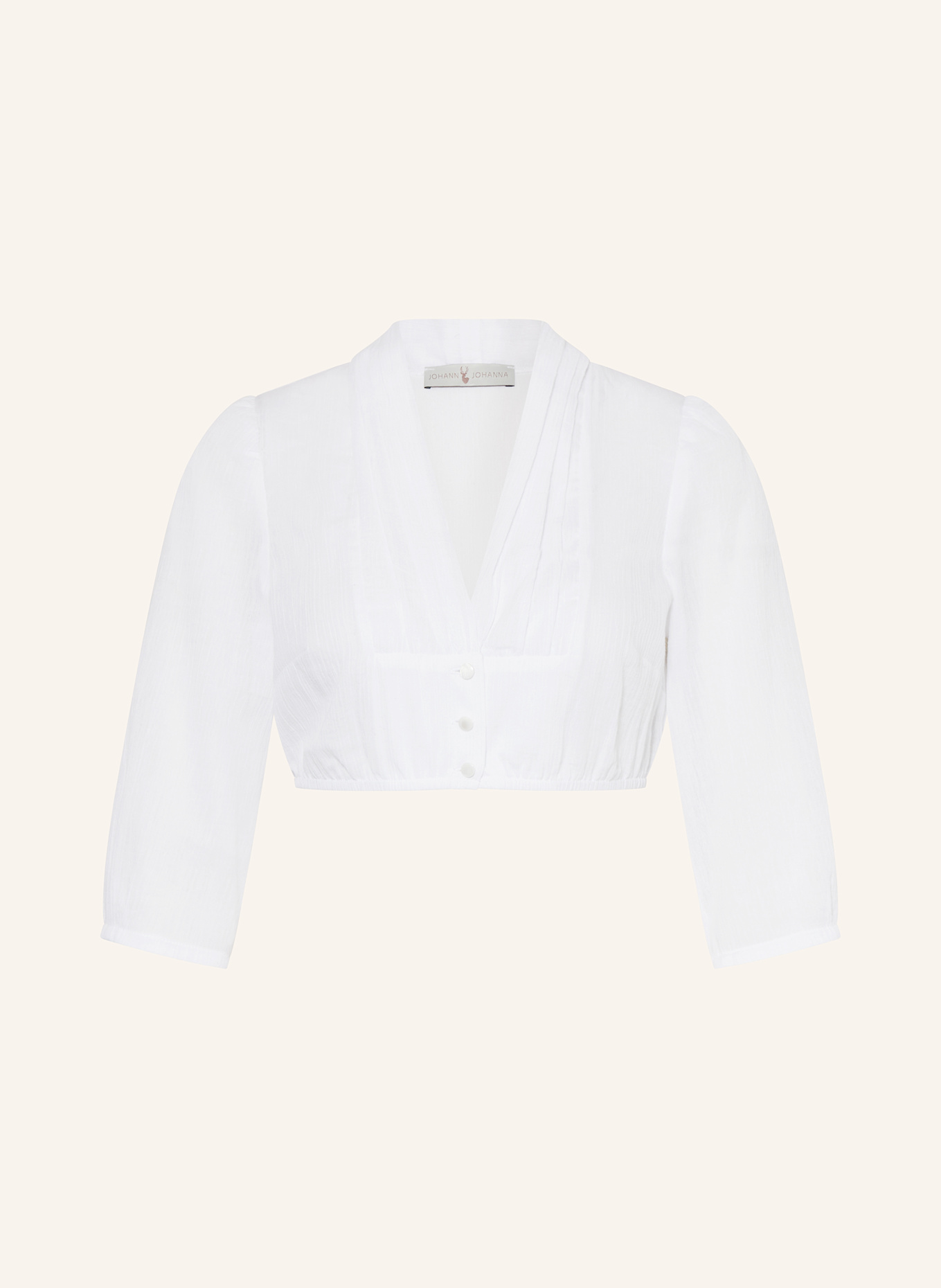 Блузка дирндль с рукавами 3/4 Johann & Johanna, белый
Блузка дирндль с рукавами 3/4 Johann & Johanna, белый