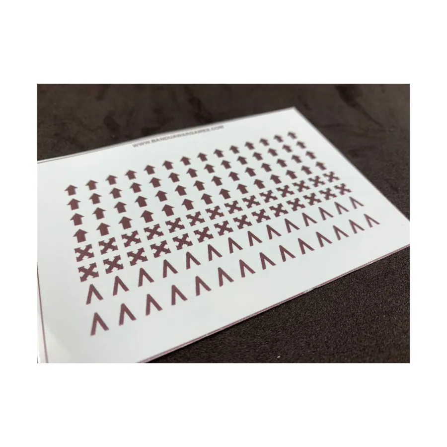 Лист с декалями подразделения Legion с черными символами, Decal Sheets (Bandua Wargames)
Лист с декалями подразделения Legion с черными символами, Decal Sheets (Bandua Wargames)