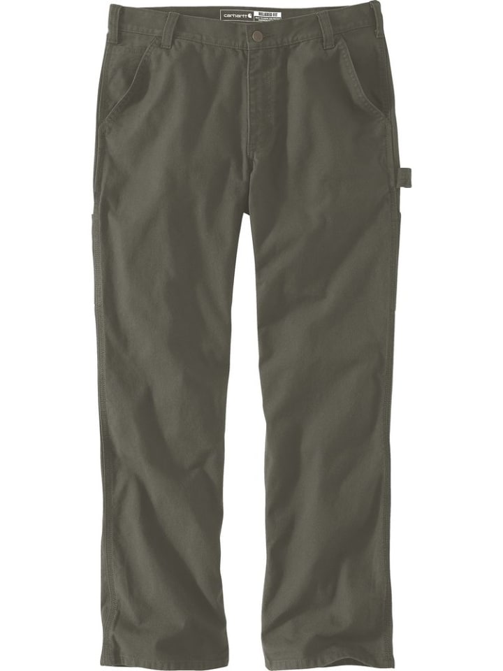 Рабочие брюки "Straight Dungaree 103279" зеленого цвета CARHARTT
Рабочие брюки "Straight Dungaree 103279" зеленого цвета CARHARTT