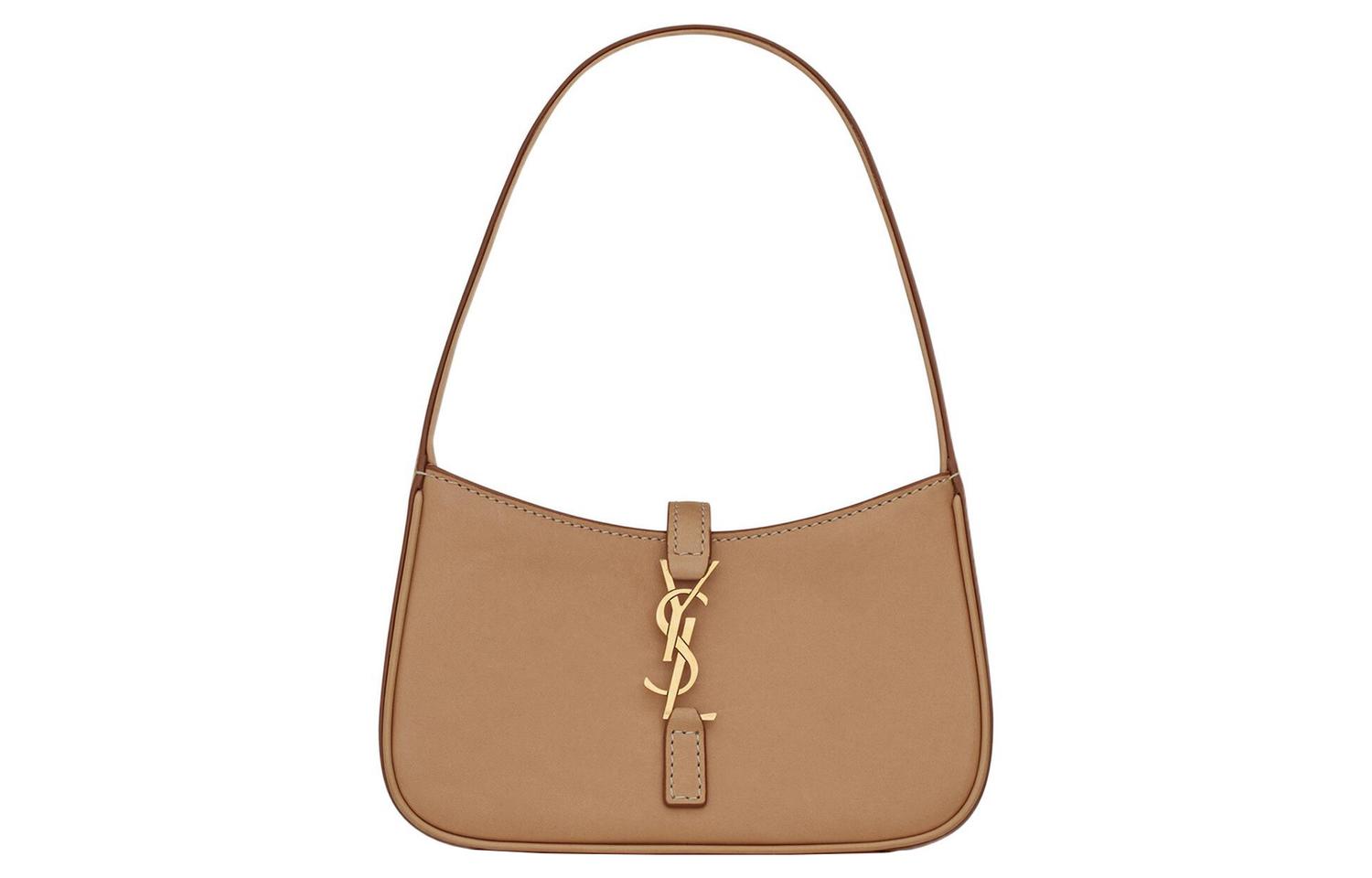 SAINT LAURENT Мини-хобо из растительного дубления коричневый золотой
SAINT LAURENT Мини-хобо из растительного дубления коричневый золотой