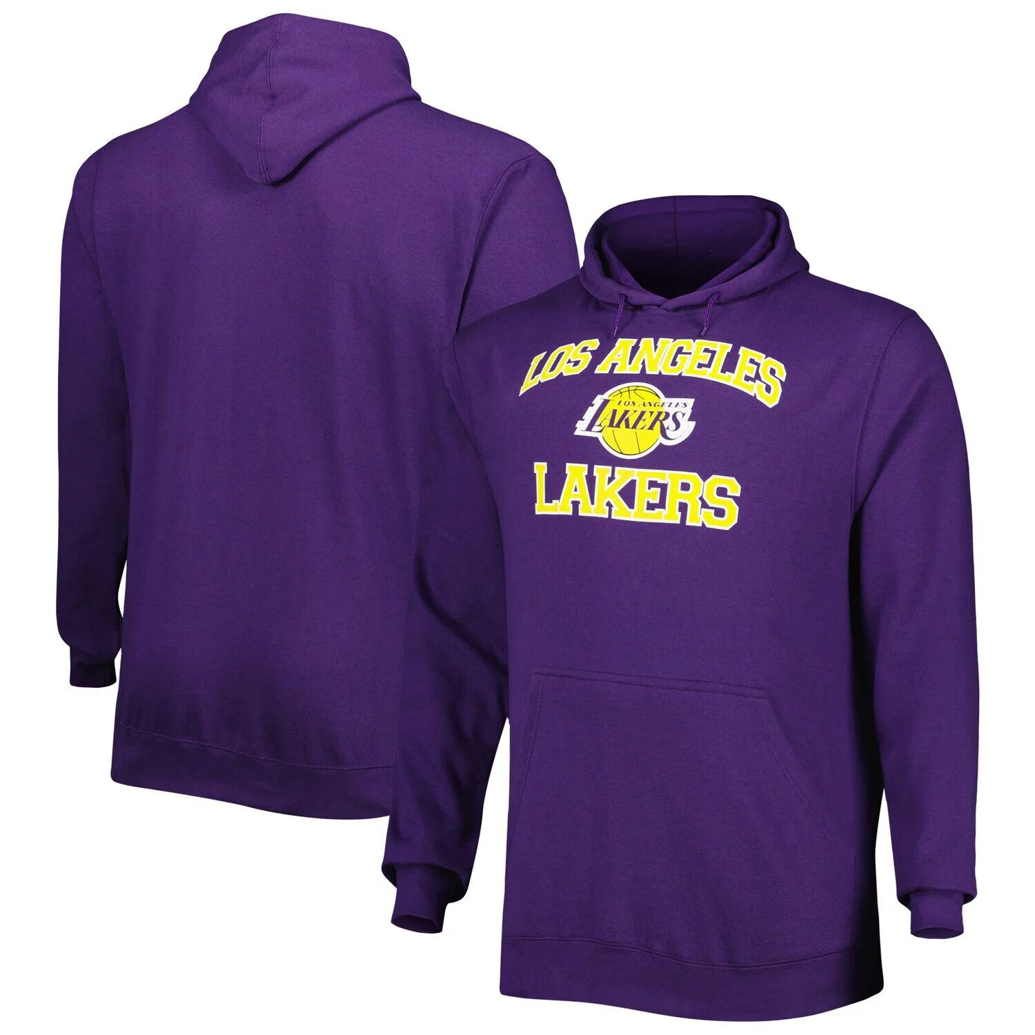 Мужской фиолетовый пуловер с капюшоном Los Angeles Lakers Big & Tall Heart & Soul
Мужской фиолетовый пуловер с капюшоном Los Angeles Lakers Big & Tall Heart & Soul