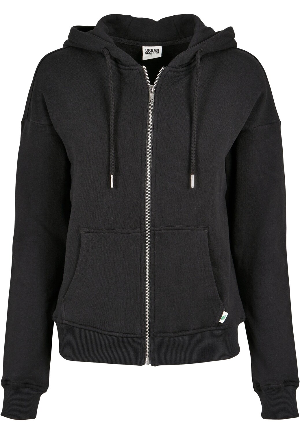 Толстовка Urban Classics Zip Kapuzenpullover, черный 
Толстовка Urban Classics Zip Kapuzenpullover, черный