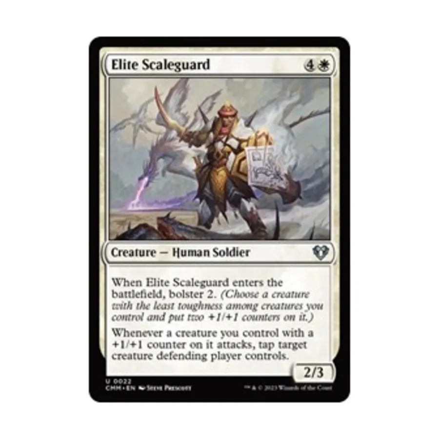 CCG Элитный чешуйчатый страж (U), MTG - Commander Masters
CCG Элитный чешуйчатый страж (U), MTG - Commander Masters