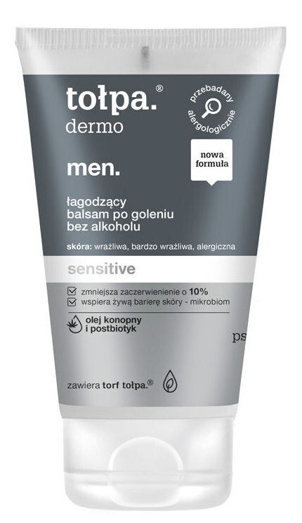Tołpa Dermo Men Sensitive бальзам после бритья, 100 ml
Tołpa Dermo Men Sensitive бальзам после бритья, 100 ml