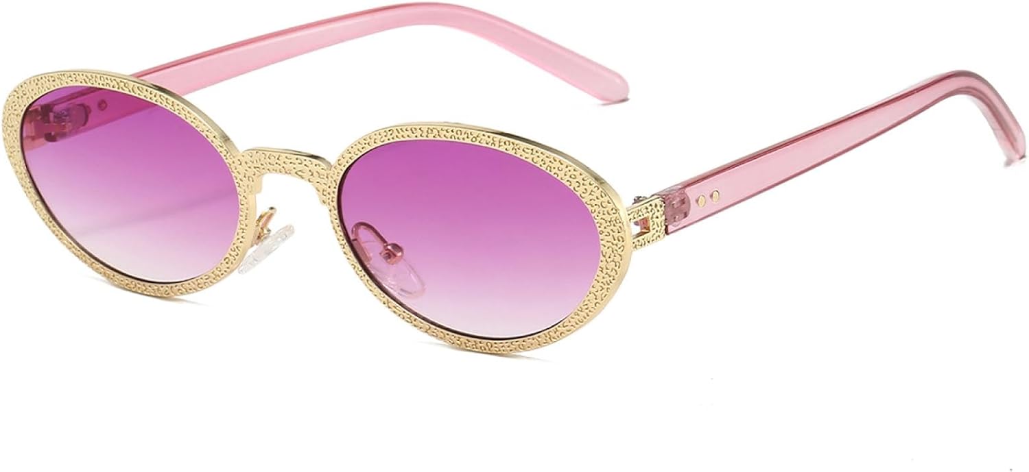 Солнцезащитные очки с защитой от УФ-излучения UV400 | Овальные металлические градиентные линзы для женщин | Яркие цветные линзы для занятий спортом на открытом воздухе и вождения DSVIGF, Gold-gradient Purple
Солнцезащитные очки с защитой от УФ-излучения UV400 | Овальные металлические градиентные линзы для женщин | Яркие цветные линзы для занятий спортом на открытом воздухе и вождения DSVIGF, Gold-gradient Purple