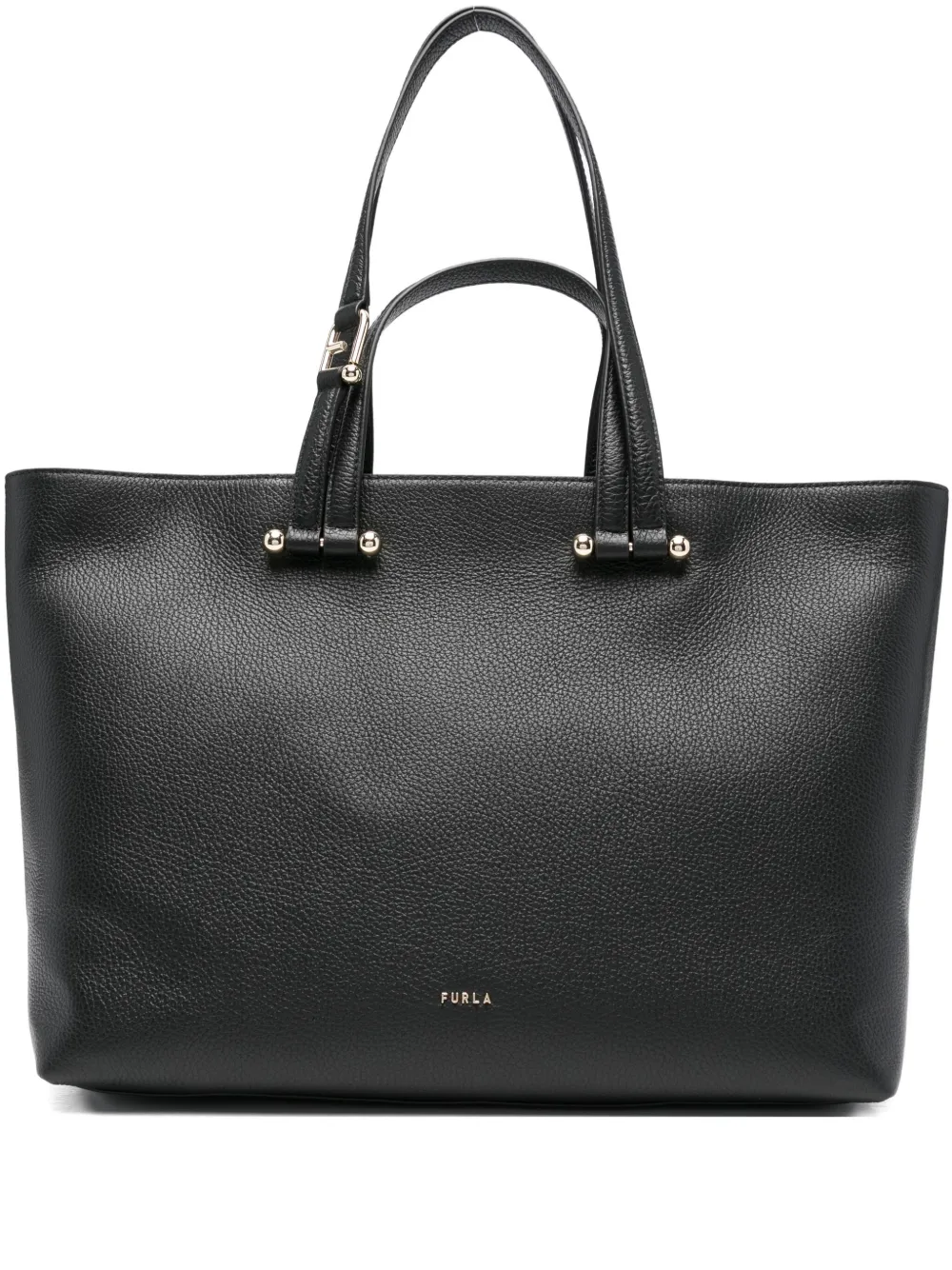 Большая сумка-тоут Duetto Furla, черный 
Большая сумка-тоут Duetto Furla, черный