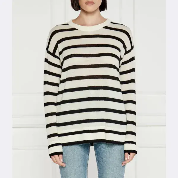 Свитер прямого кроя из шерстяной ткани Max&Co., белый
Свитер прямого кроя из шерстяной ткани Max&Co., белый