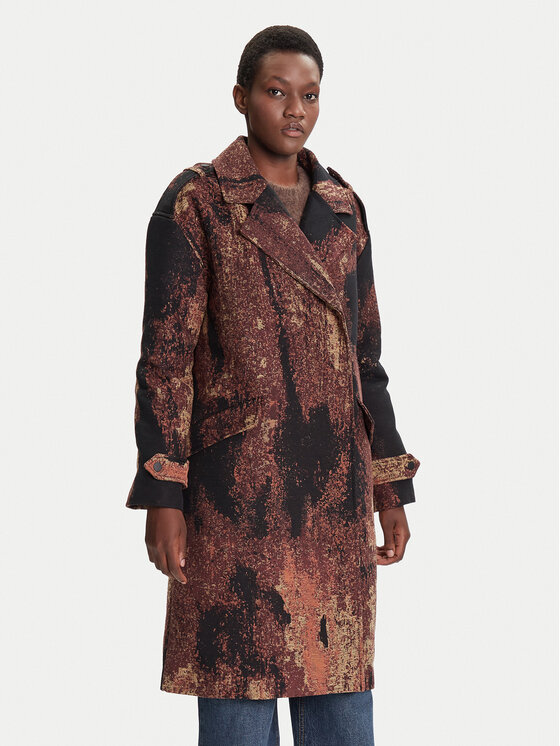 Демисезонное пальто loose fit Brushed Lacroix 25WWEW05 Desigual, коричневый
Демисезонное пальто loose fit Brushed Lacroix 25WWEW05 Desigual, коричневый