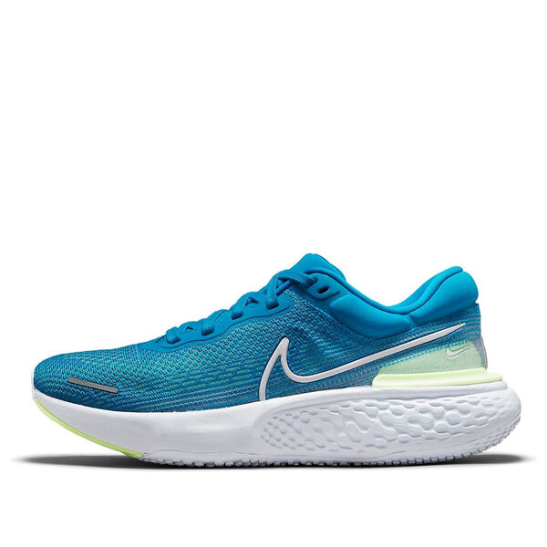 Кроссовки zoomx invincible run flyknit Nike, синий 
Кроссовки zoomx invincible run flyknit Nike, синий