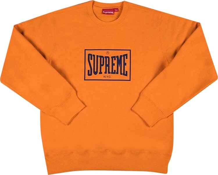 Толстовка Supreme Warm Up Crewneck 'Orange', оранжевый
Толстовка Supreme Warm Up Crewneck 'Orange', оранжевый
