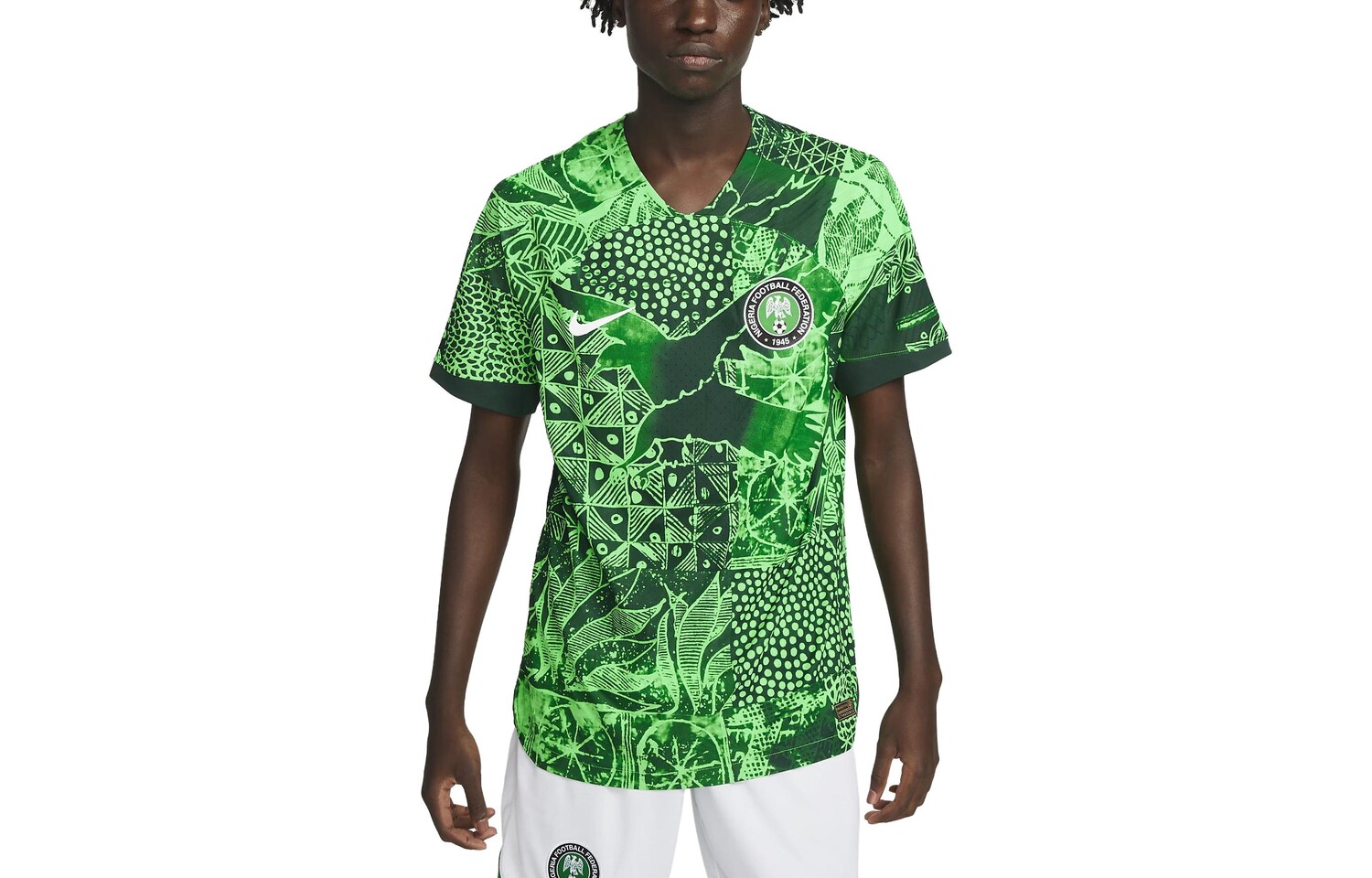 Домашняя майка сборной Нигерии 2022/23 Nike, зеленый
Домашняя майка сборной Нигерии 2022/23 Nike, зеленый