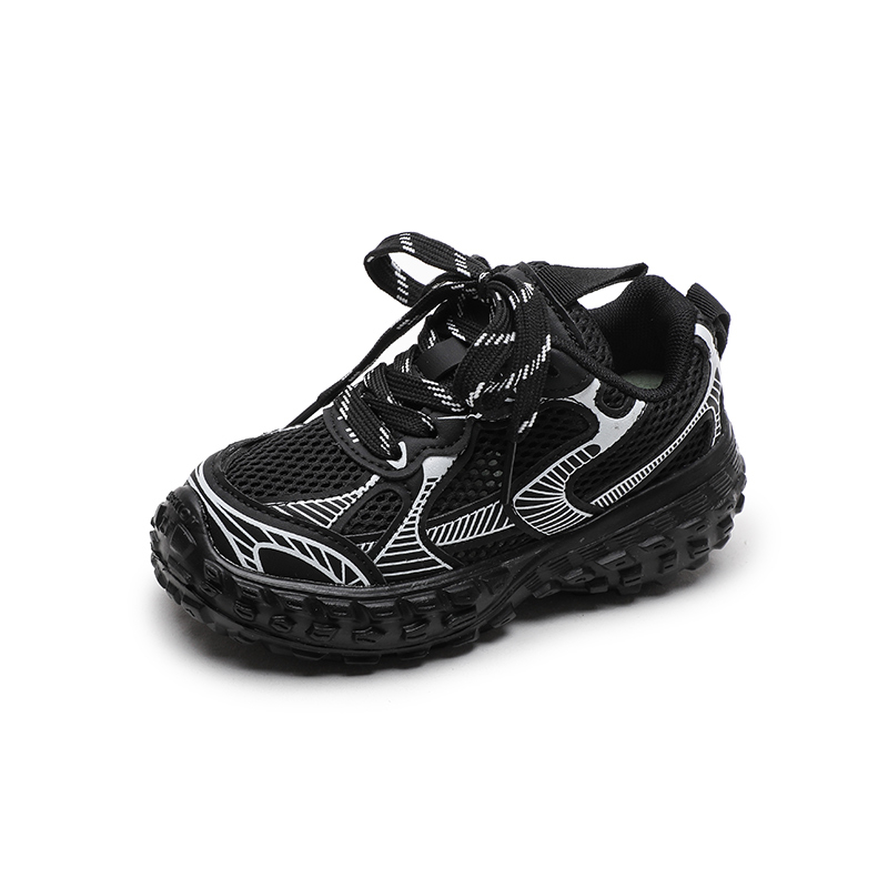 Противоскользящая дышащая повседневная обувь для детей Tide attack, черный
Противоскользящая дышащая повседневная обувь для детей Tide attack, черный