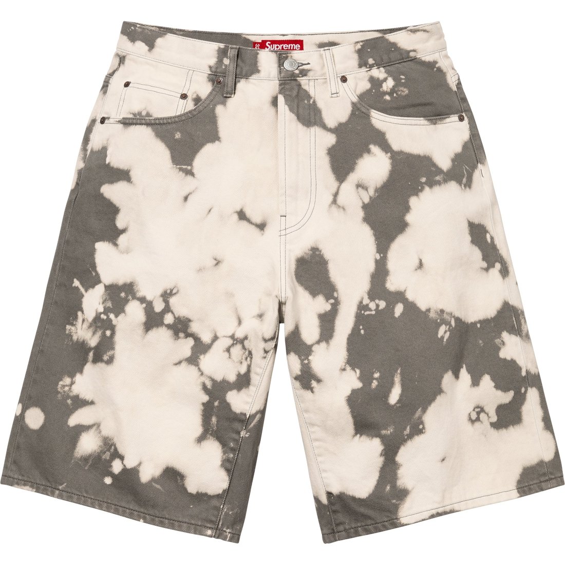 Багги джинсовые шорты ss25 Supreme, Bleached/Bleached
Багги джинсовые шорты ss25 Supreme, Bleached/Bleached