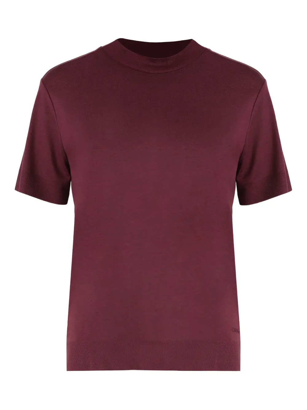 Футболка с рубчатой отделкой Calvin Klein, красный
Футболка с рубчатой отделкой Calvin Klein, красный