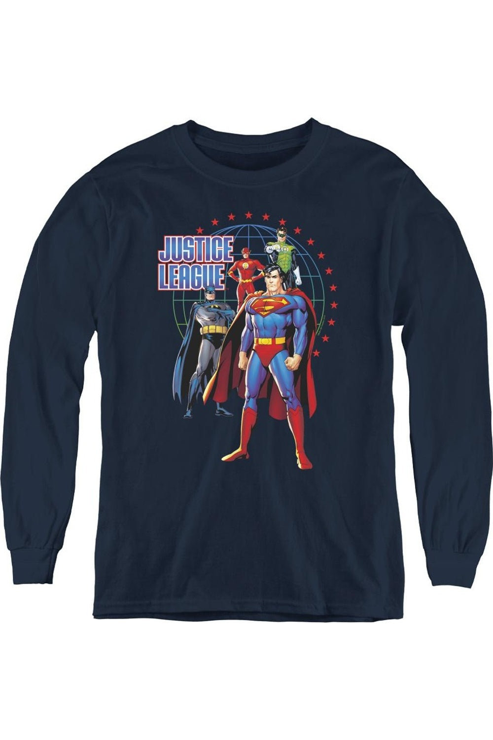 Футболка с длинным рукавом "Защитники" Justice League of America Gildan, темно-синий
Футболка с длинным рукавом "Защитники" Justice League of America Gildan, темно-синий