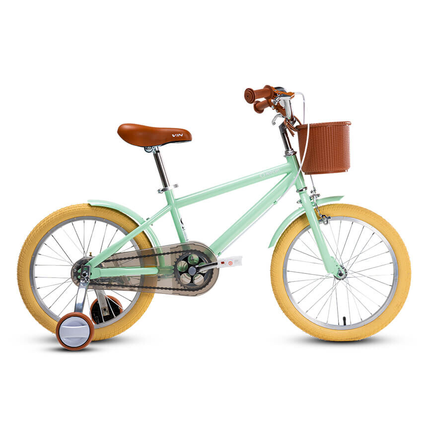Велосипед детский VINBIKE Mochi 18", зеленый 
Велосипед детский VINBIKE Mochi 18", зеленый