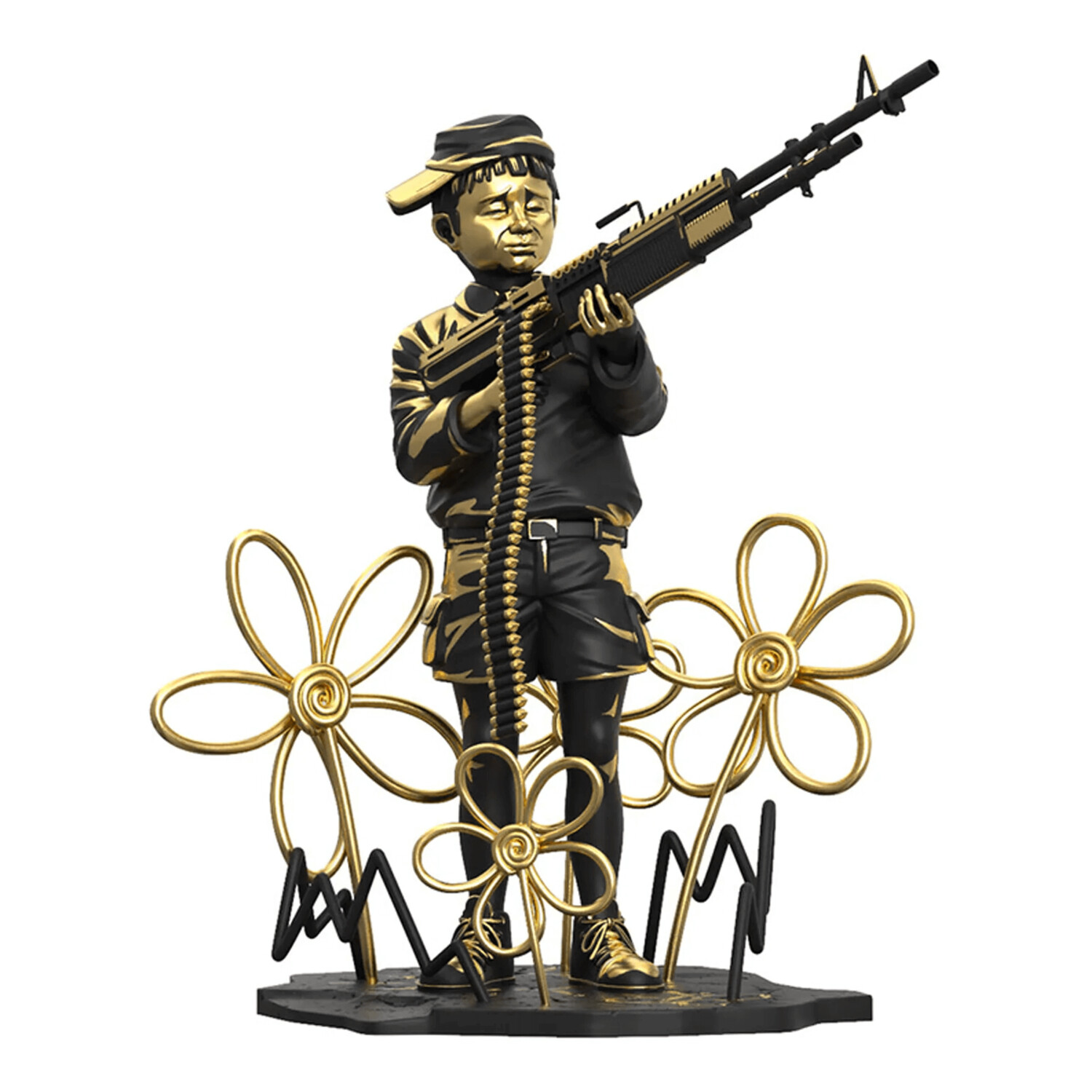 Фигурка Banksy x Brandalised x Mighty Jaxx Crayon Shooter (LA Gold Edition), золотой/черный
Фигурка Banksy x Brandalised x Mighty Jaxx Crayon Shooter (LA Gold Edition), золотой/черный