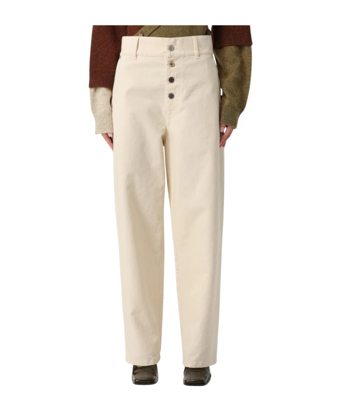 Хлопчатобумажные брюки Moschino, бежевый
Хлопчатобумажные брюки Moschino, бежевый