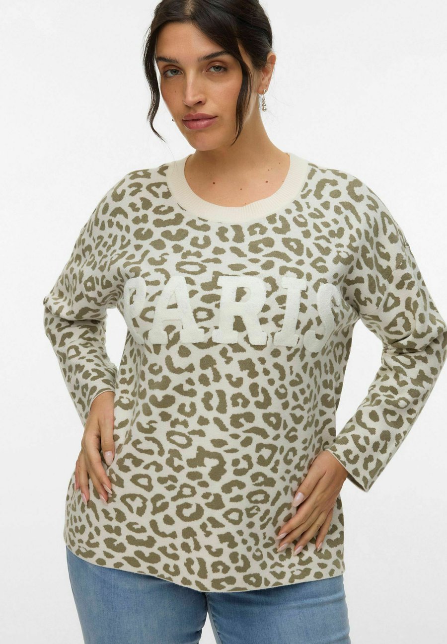 Джемпер Vero Moda Curve VMCTRES, Birch/Off-White
Джемпер Vero Moda Curve VMCTRES, Birch/Off-White