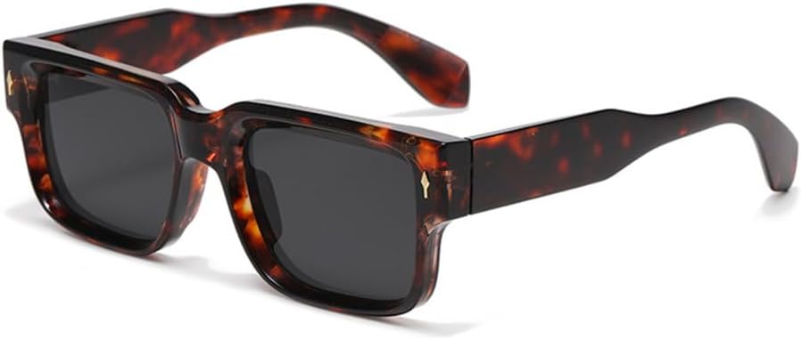 Солнцезащитные очки MUTYNE Retro Square для женщин, серые в полоску, защита от УФ-излучения UV400, модные заклепки, солнцезащитные очки для мужчин, прозрачные с градиентом, Leopard Black
Солнцезащитные очки MUTYNE Retro Square для женщин, серые в полоску, защита от УФ-излучения UV400, модные заклепки, солнцезащитные очки для мужчин, прозрачные с градиентом, Leopard Black