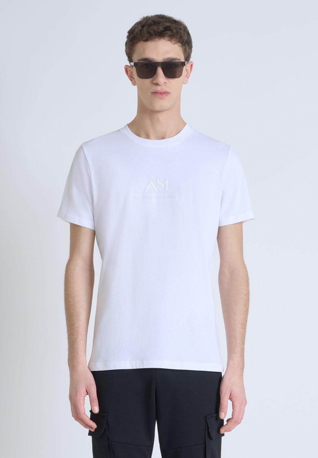 Футболка с принтом IN FABRIC WITH FOAM AND EMBOSSED LOGO Antony Morato, белый
Футболка с принтом IN FABRIC WITH FOAM AND EMBOSSED LOGO Antony Morato, белый