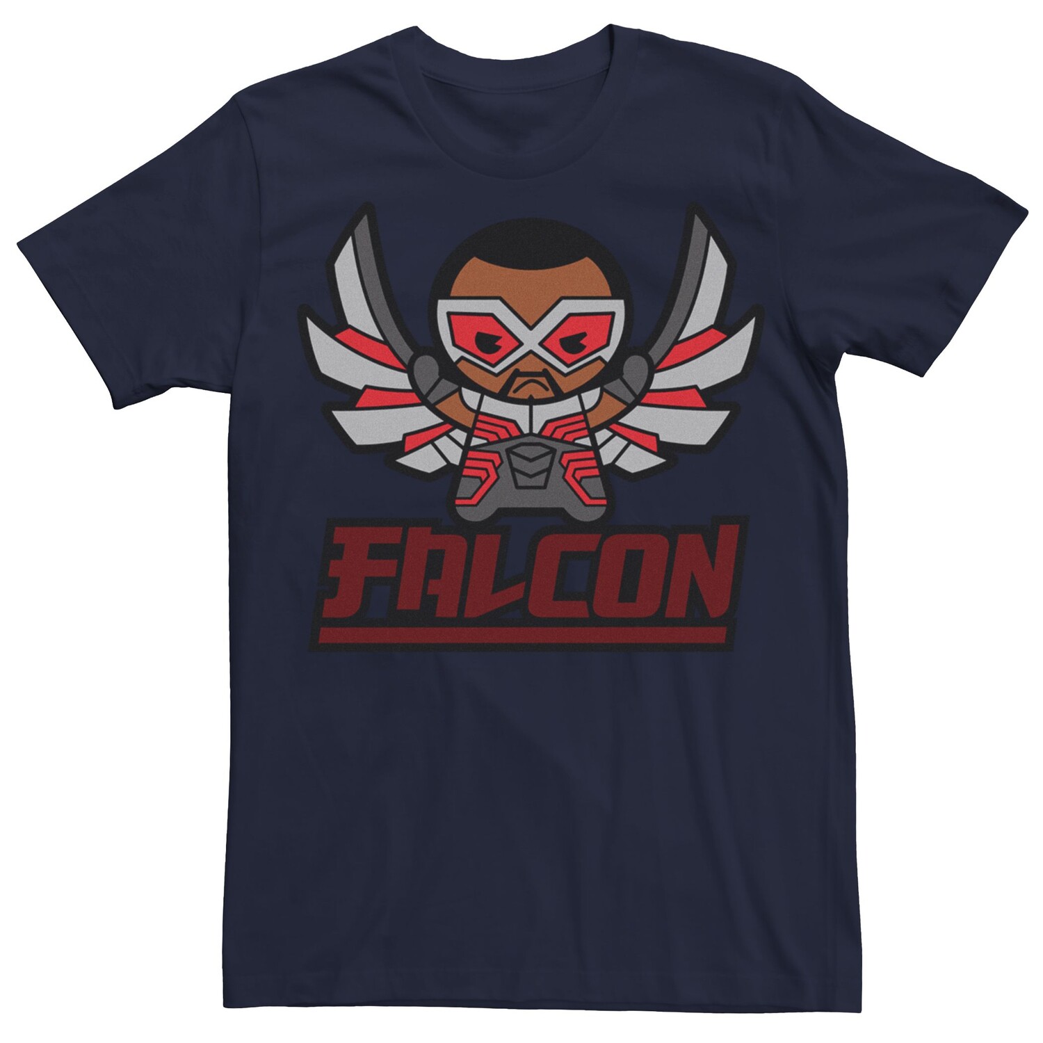 Мужская футболка с рисунком Falcon Marvel Kawaii Art Collection Licensed Character
Мужская футболка с рисунком Falcon Marvel Kawaii Art Collection Licensed Character
