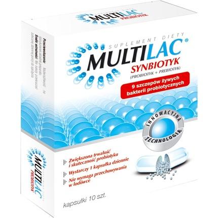 MULTILAC Synbiotics Пробиотические Бактерии Капсулы 10 Капсул
MULTILAC Synbiotics Пробиотические Бактерии Капсулы 10 Капсул
