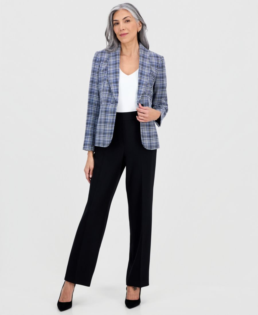 Женские брюки Gracie с высокой посадкой и прямыми штанинами, стандартный и укороченный размер Kasper, Black
Женские брюки Gracie с высокой посадкой и прямыми штанинами, стандартный и укороченный размер Kasper, Black