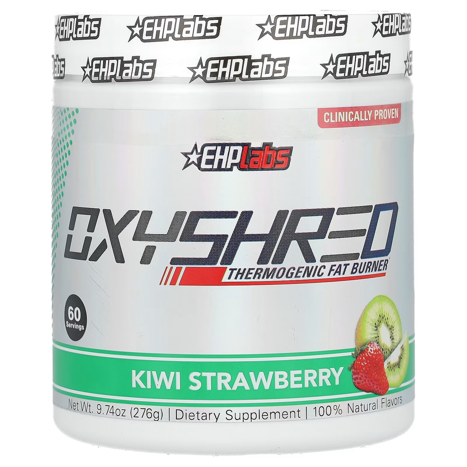 Термогенный сжигатель жира EHPlabs OxyShred с киви и клубникой, 276 г
Термогенный сжигатель жира EHPlabs OxyShred с киви и клубникой, 276 г