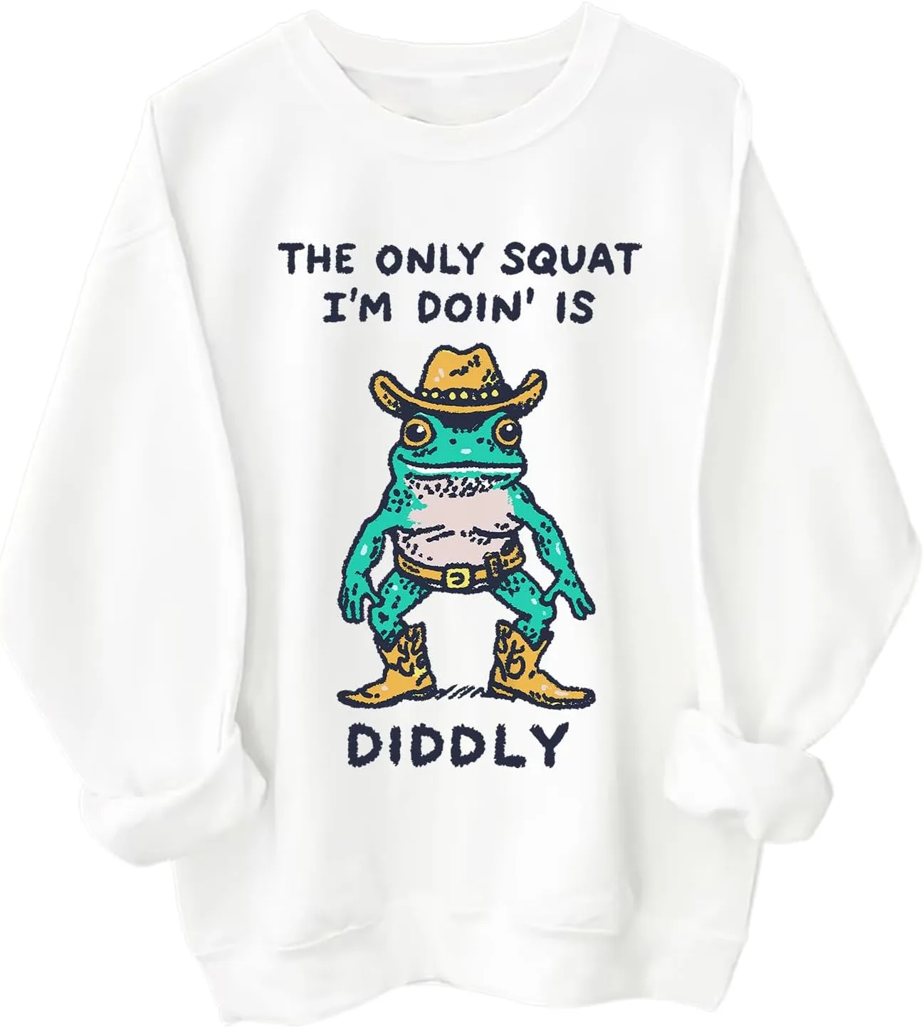 Толстовка The Only Squat I'm Doin' Is Diddly с длинным рукавом Yuisi Doxn
Толстовка The Only Squat I'm Doin' Is Diddly с длинным рукавом Yuisi Doxn