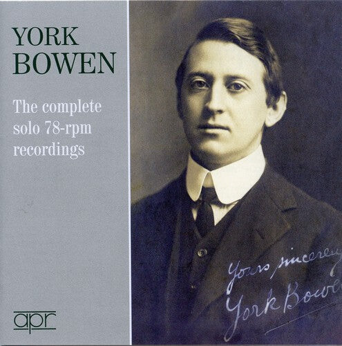 CD диск Bowen, York: Complete Solo 78-RPM Recordings
CD диск Bowen, York: Complete Solo 78-RPM Recordings