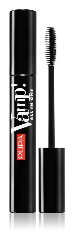 Тушь, придающая объем, удлиняющая и разделяющая ресницы Pupa Vamp! All In One, оттенок 101 Black 9 мл 
Тушь, придающая объем, удлиняющая и разделяющая ресницы Pupa Vamp! All In One, оттенок 101 Black 9 мл
