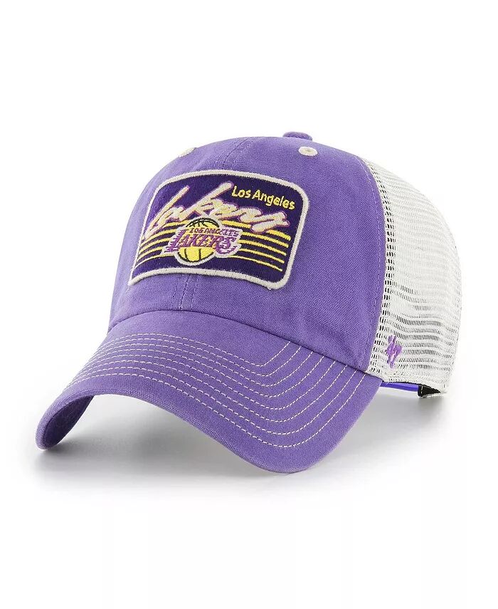 Мужская фиолетовая шапка Los Angeles Lakers Five Point Patch Clean Up Adjustable '47 Brand
Мужская фиолетовая шапка Los Angeles Lakers Five Point Patch Clean Up Adjustable '47 Brand