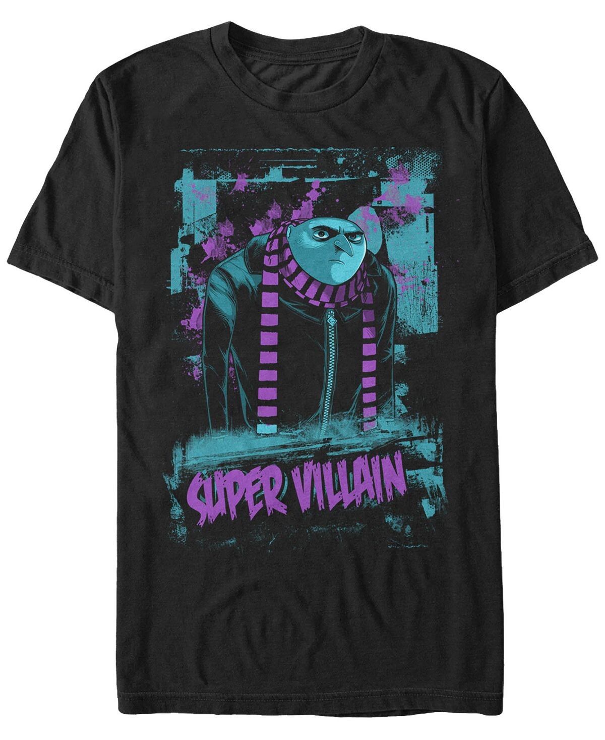 Мужская футболка с коротким рукавом despicable me gru neon super villain Fifth Sun, черный
Мужская футболка с коротким рукавом despicable me gru neon super villain Fifth Sun, черный