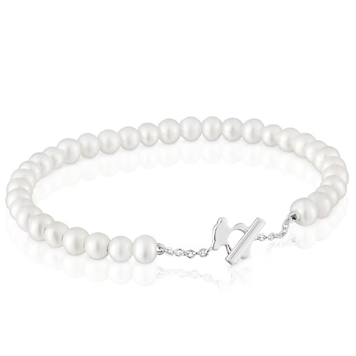 Браслет Tous I-bear, серебро/жемчуг
Браслет Tous I-bear, серебро/жемчуг