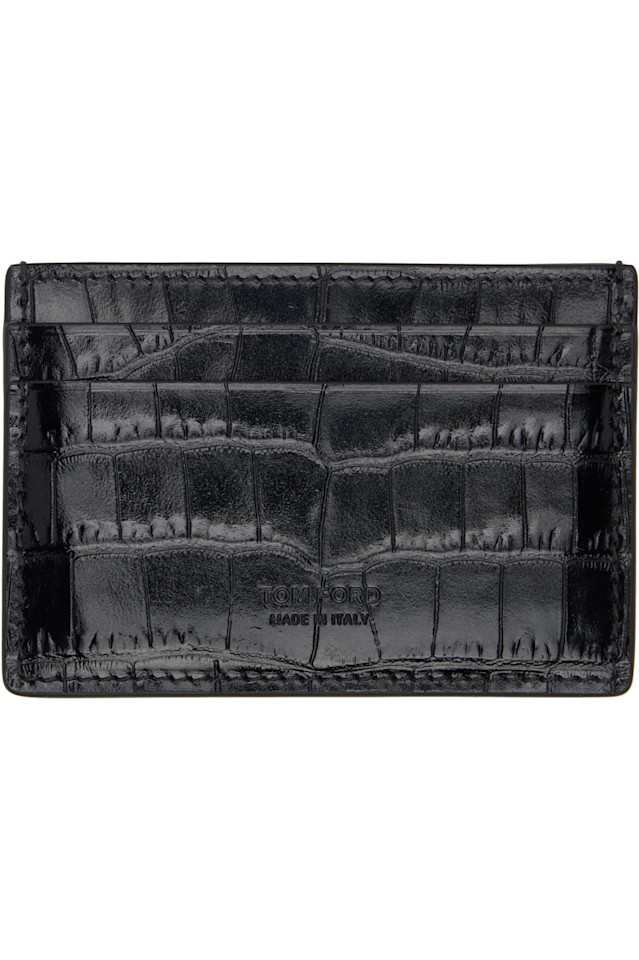 Классический держатель для карт из экзотической линии Tom Ford, черный
Классический держатель для карт из экзотической линии Tom Ford, черный