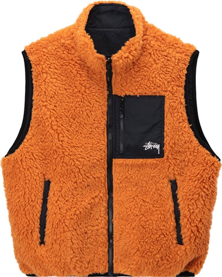 Жилет Stussy Sherpa Vest 'Orange', оранжевый
Жилет Stussy Sherpa Vest 'Orange', оранжевый