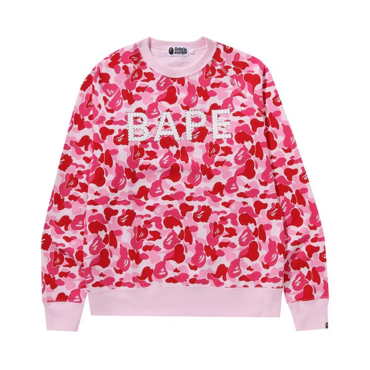 Толстовка BAPE ABC Camo Crystal Stone Crewneck 'Pink'
Толстовка BAPE ABC Camo Crystal Stone Crewneck 'Pink'