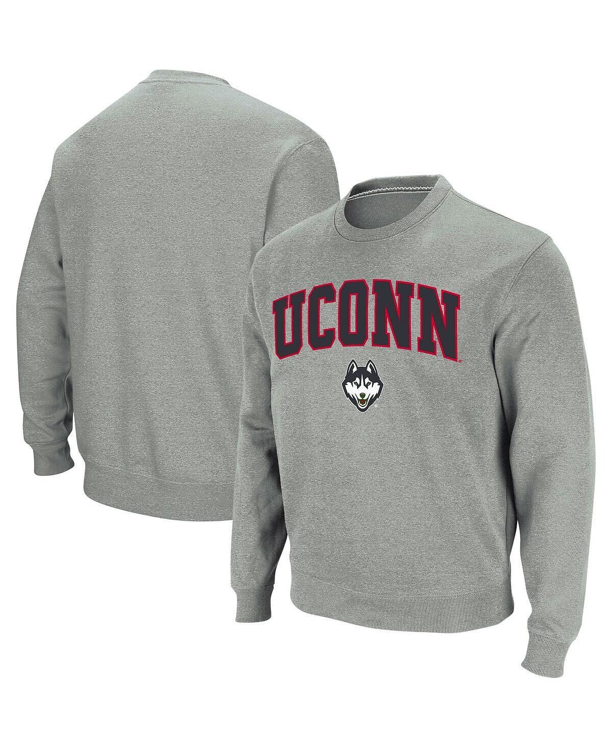 Мужской свитшот с круглым вырезом с логотипом и аркой UConn Huskies Heather Grey UConn Colosseum
Мужской свитшот с круглым вырезом с логотипом и аркой UConn Huskies Heather Grey UConn Colosseum