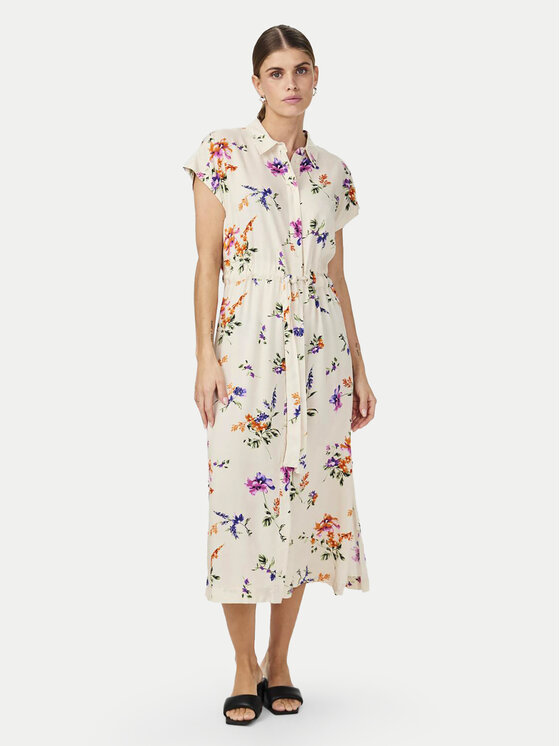 Платье-рубашка regular fit Asina 26034003 Yas, экрю
Платье-рубашка regular fit Asina 26034003 Yas, экрю