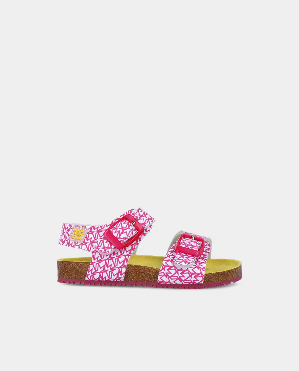 Открытые сандалии для девочек с застежкой-липучкой и принтом в виде звезд Agatha Ruiz de la Prada, розовый
Открытые сандалии для девочек с застежкой-липучкой и принтом в виде звезд Agatha Ruiz de la Prada, розовый