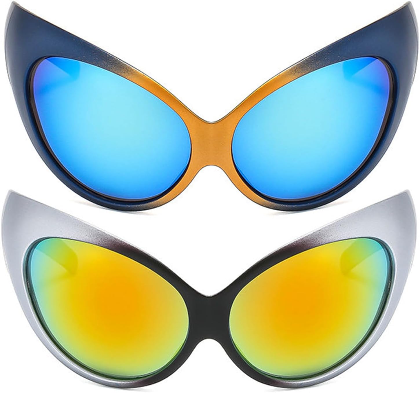 Солнцезащитные очки «кошачий глаз» Helena 2023 Y2K для мужчин, винтажные, в большой оправе, для верховой езды, спортивные, футуристические солнцезащитные очки для женщин, Blue+orange
Солнцезащитные очки «кошачий глаз» Helena 2023 Y2K для мужчин, винтажные, в большой оправе, для верховой езды, спортивные, футуристические солнцезащитные очки для женщин, Blue+orange