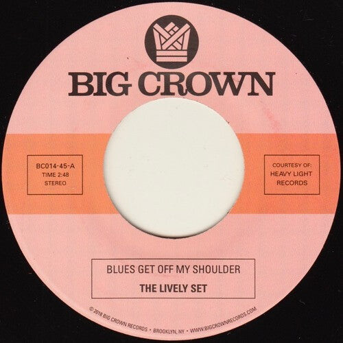 Сингл 7" Lively Set / Three Dudes: Blues Get Off My Shoulder / I'm Begging You
Сингл 7" Lively Set / Three Dudes: Blues Get Off My Shoulder / I'm Begging You
