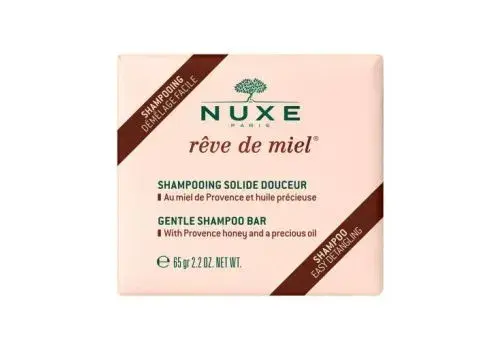 Nuxe Solid Shampoo Rêve De Miel 65 г Шампунь для расчесывания волос
Nuxe Solid Shampoo Rêve De Miel 65 г Шампунь для расчесывания волос
