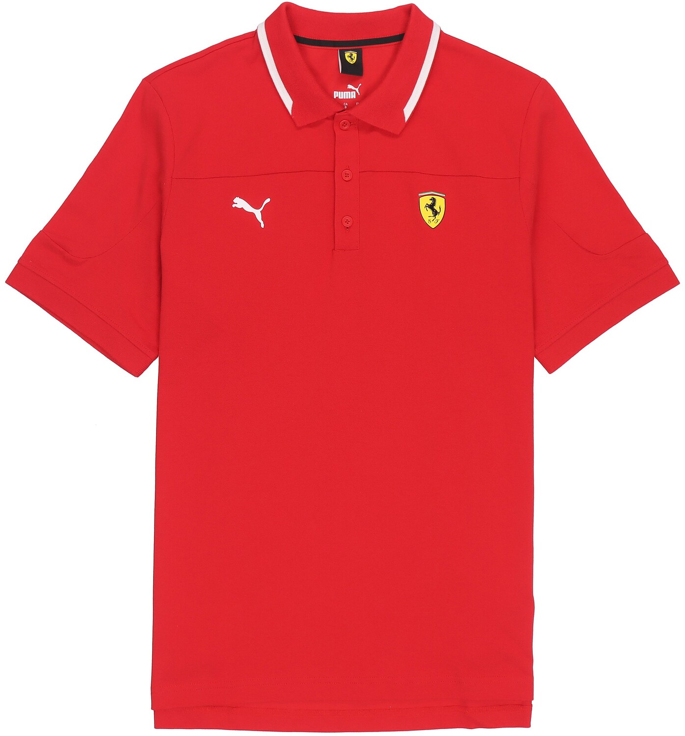 Рубашка поло Scuderia Ferrari мужская гоночная красная Puma, красный 
Рубашка поло Scuderia Ferrari мужская гоночная красная Puma, красный